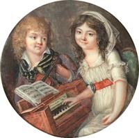 WIKI_241225_Two_children_playing_musical_instruments_-_Marie-Adelaide_Duvieux.jpg