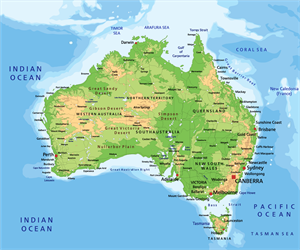 Austrālījas reljefa karte.png