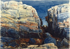 WIKI_20260123_Brooklyn_Museum_-_The_Gorge,_Appledore_-_Frederick_Childe_Hassam_-_overall.jpg