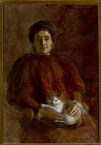 WIKI_241225_Aniela_Pająkówna_-_Portrait_of_a_woman_with_a_cat_-_MP_3944_MNW_-_National_Museum_in_Warsaw.jpg