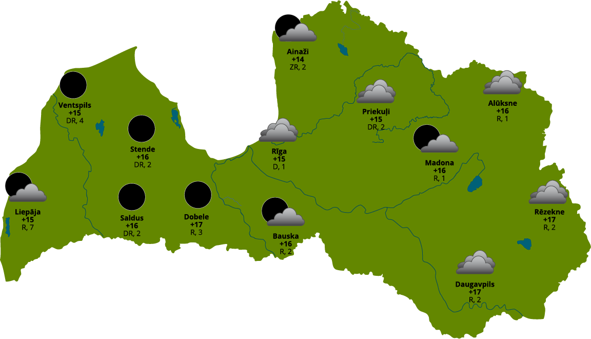 Mēness Fāze Laika Ziņu Kartē — Uzdevums. Dabaszinības (Skola2030), 1 ...